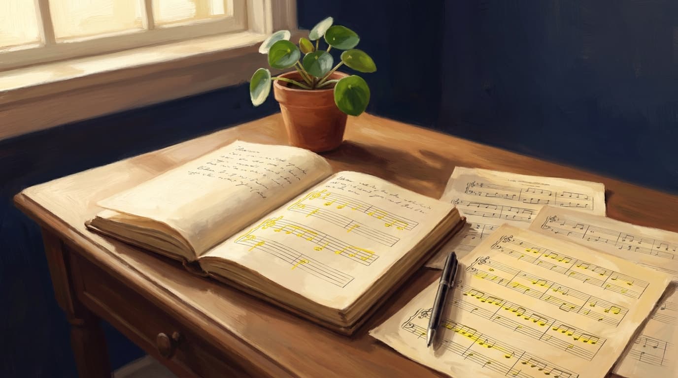 Presente de aposentadoria criativo: uma música com a história dela